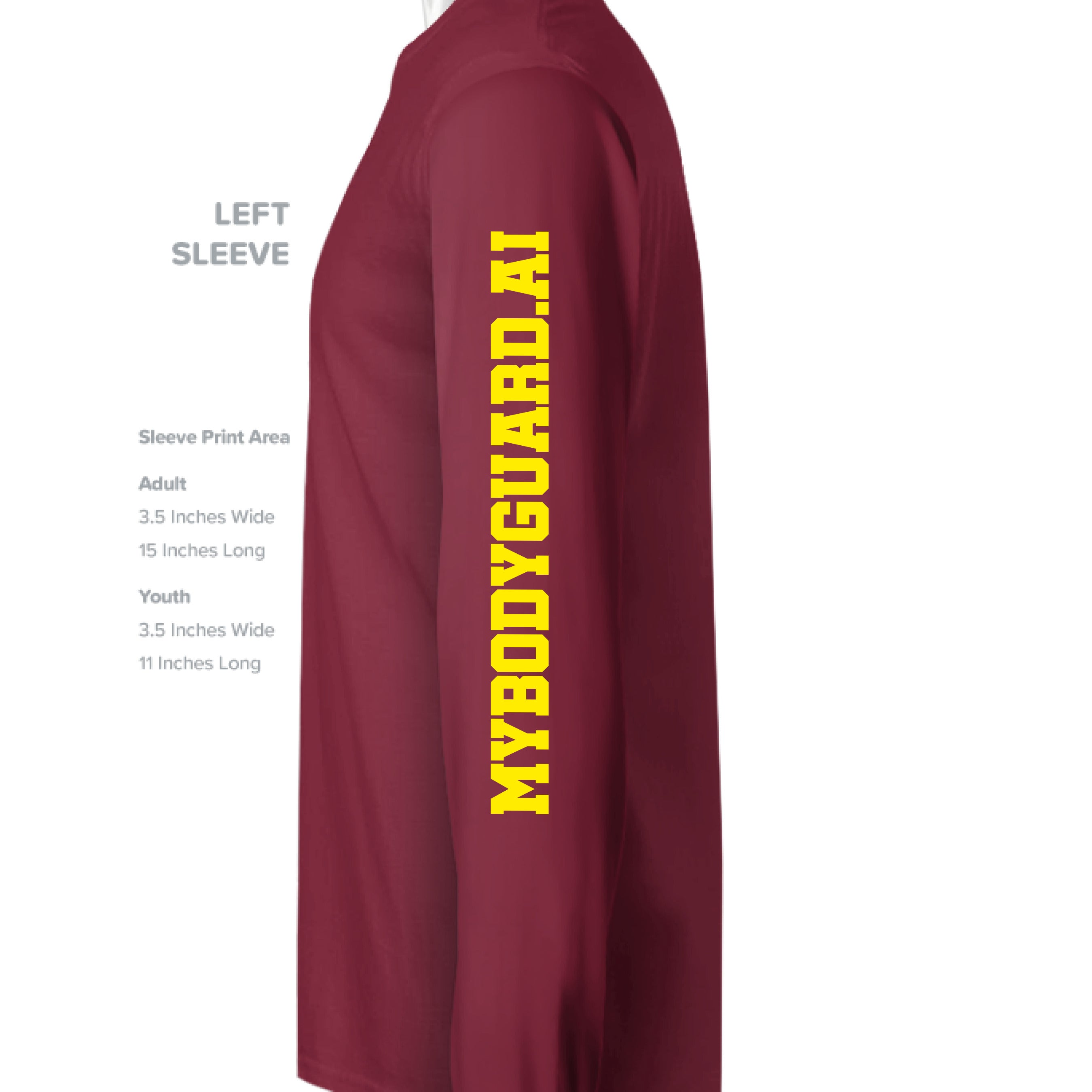CARDINAL RED - SLEEVE_LEFT
